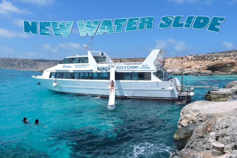 Ze Sliemy: Comino, Crystal Lagoon i Blue Lagoon Cruise