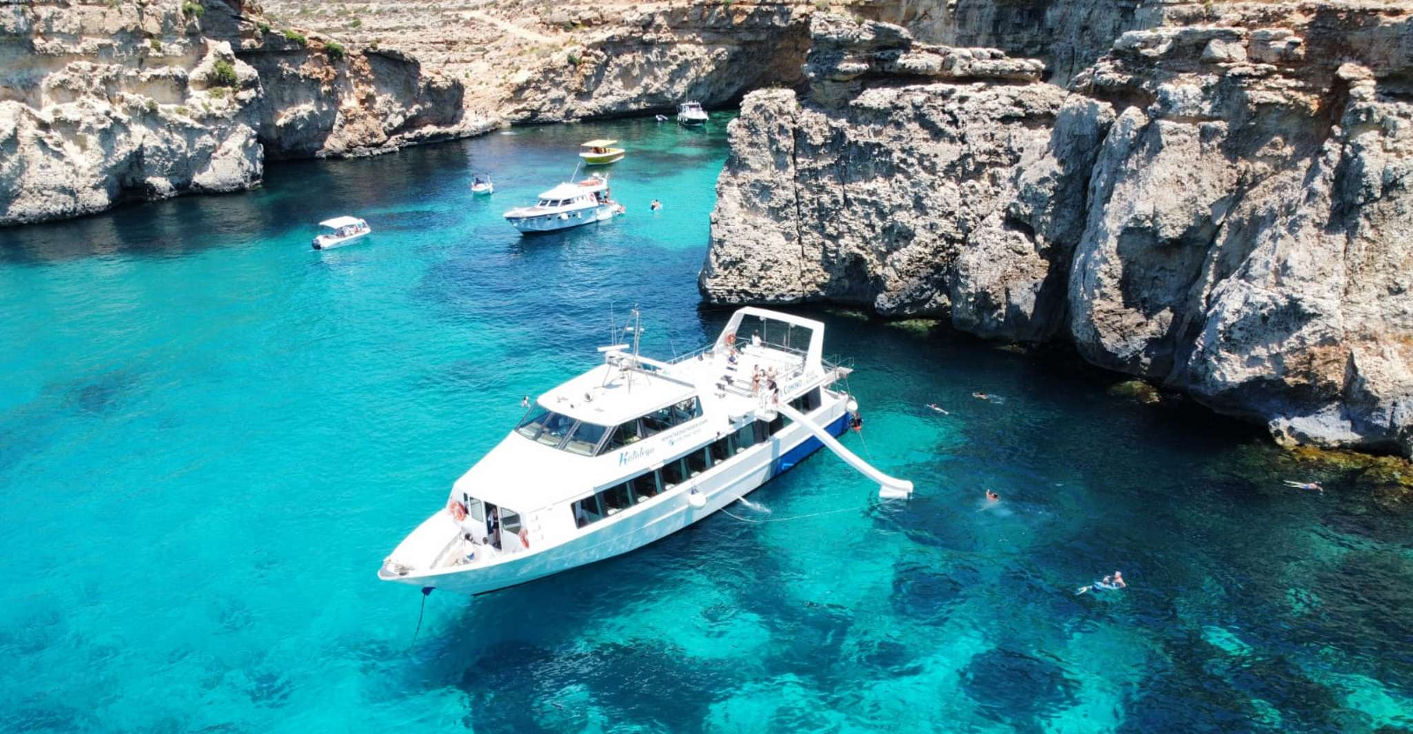 From Sliema, Comino, Crystal Lagoon, and Blue Lagoon Cruise - Housity