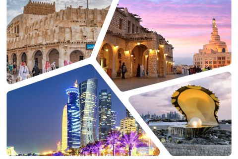 Doha: tour guidato delle principali attrazioni della città con trasferimento di andata e ritorno