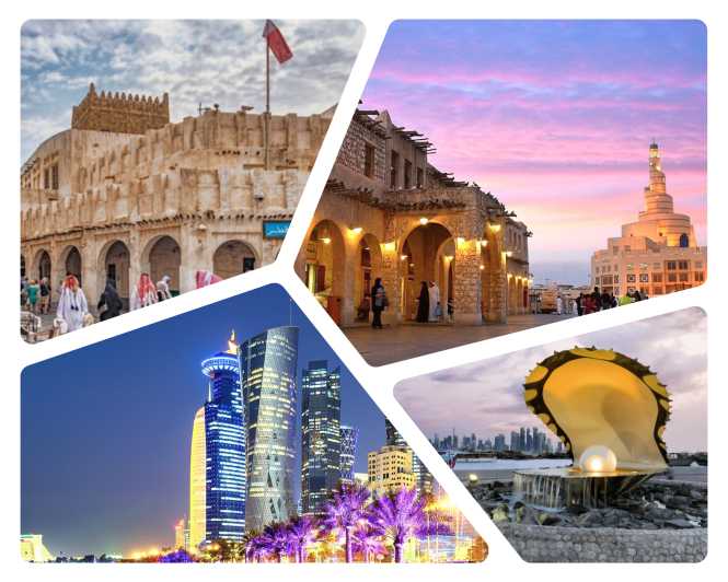 Doha: tour guidato delle principali attrazioni della città con trasferimento di andata e ritorno