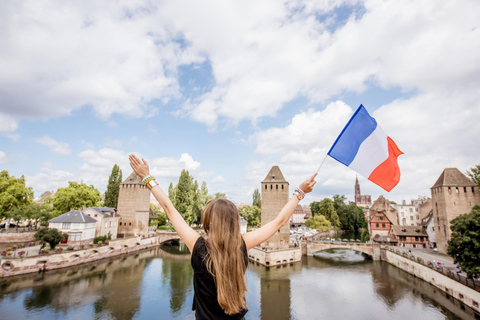 Express Walk of Strasbourg met een localSnel lopen