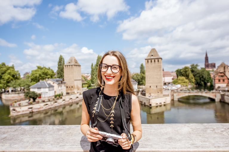 Express Walk of Strasbourg met een localSnel lopen