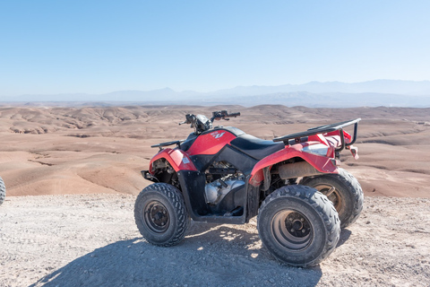 Marrakech Palmeraie: tour in quad con pausa tèMarrakech: tour in quad nel deserto e nella Palmeraie con trasferimento