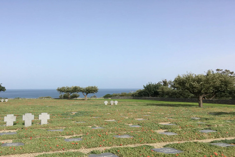 Tour particular pela Batalha de Creta em Chania: História militar da Segunda Guerra MundialTour da Batalha de Creta: 2ª Guerra Mundial e arqueologia do campo de batalha