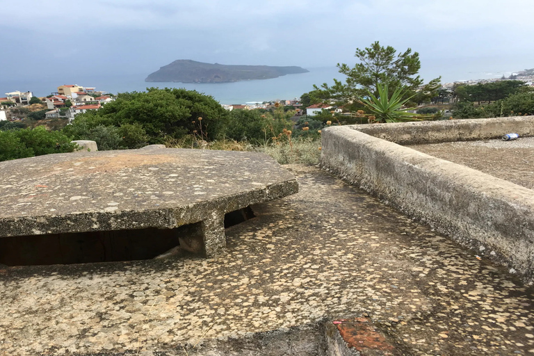 Tour particular pela Batalha de Creta em Chania: História militar da Segunda Guerra MundialTour da Batalha de Creta: 2ª Guerra Mundial e arqueologia do campo de batalha