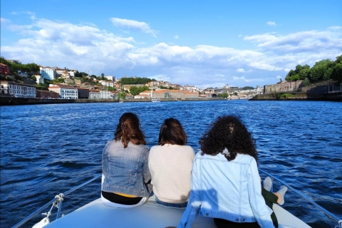 Porto: Passeio Privado de Barco no Rio Douro (max 6 px) 1hOpción Estándar