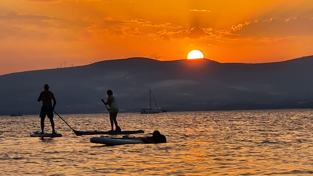 Split Sunset Stand Up Paddle Tour With Wine