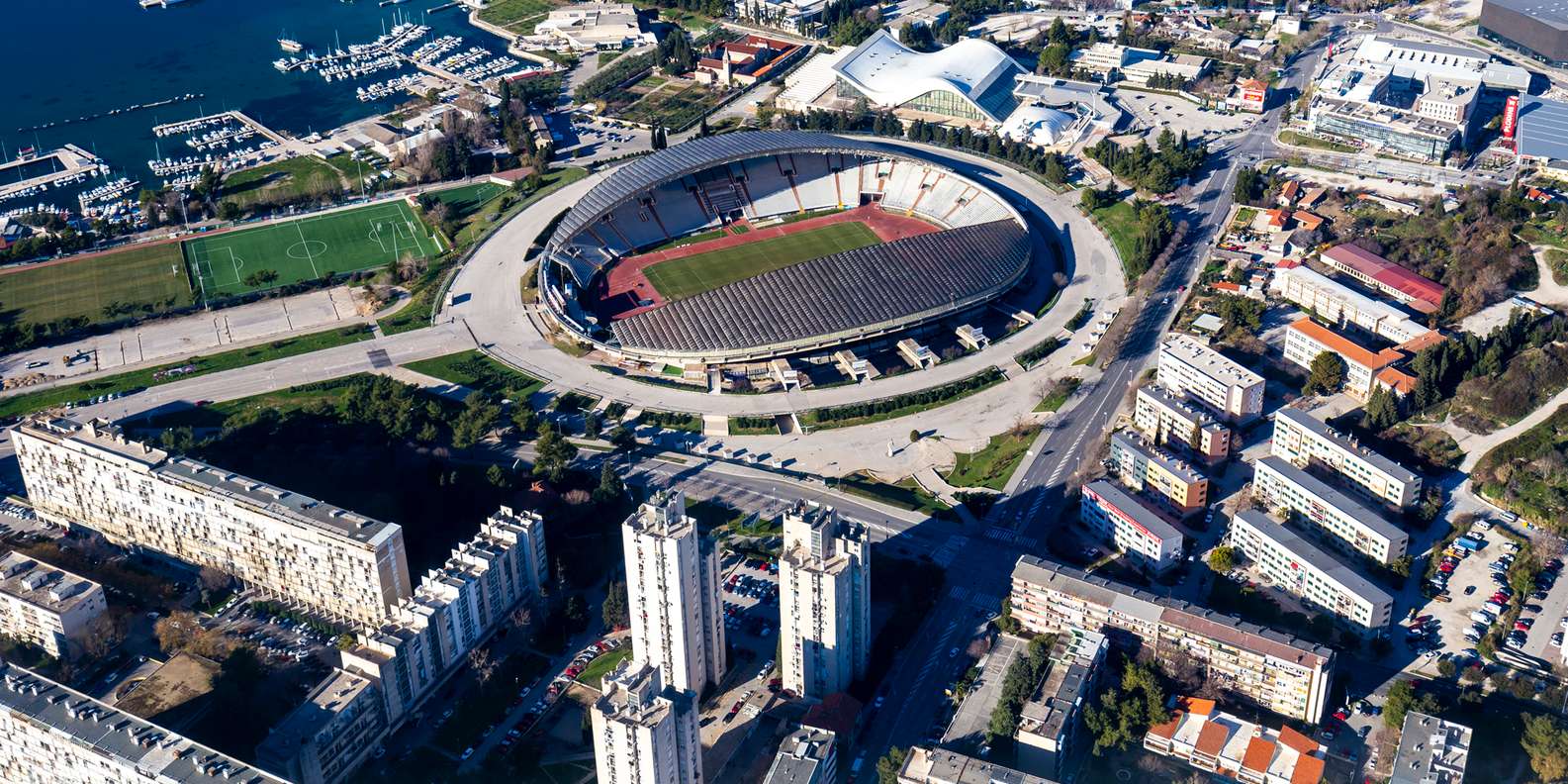 Split Croatia October 1 2023 Stadium Stock Photo 2369285429