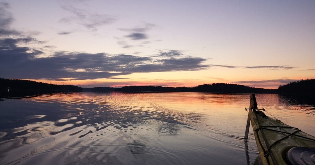Stockholm Sunset Kayak Tour in the Archipelago + Fika GetYourGuide