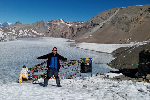 Katmandou : 18 jours de trek sur le circuit de l'Annapurna avec le lac Tilicho