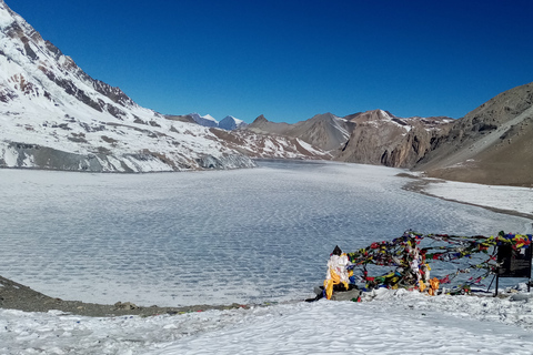 Katmandou : 18 jours de trek sur le circuit de l'Annapurna avec le lac Tilicho