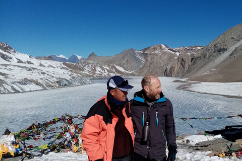 Katmandou : 18 jours de trek sur le circuit de l'Annapurna avec le lac Tilicho