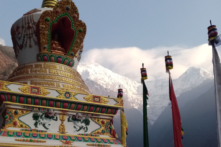 Katmandou : 18 jours de trek sur le circuit de l'Annapurna avec le lac Tilicho