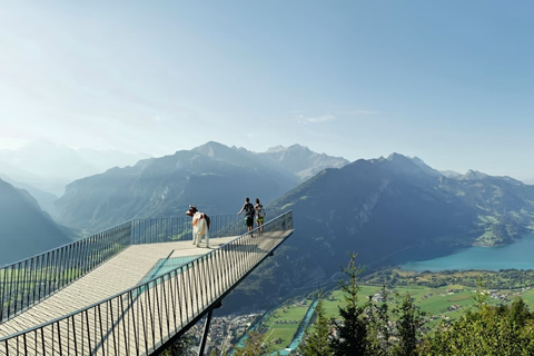 Depuis Zurich : Excursion d'une journée à Interlaken et point de vue du Harder Kulm