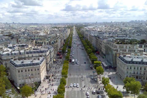 Depuis Londres : Excursion à Paris avec déjeuner à la Tour Eiffel