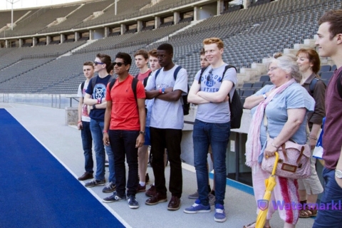 Hoogtepuntentour door het Olympiastadion van BerlijnHoogtepunttour in het Duits