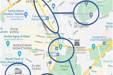 Athènes : Tour de ville privé avec prise en charge