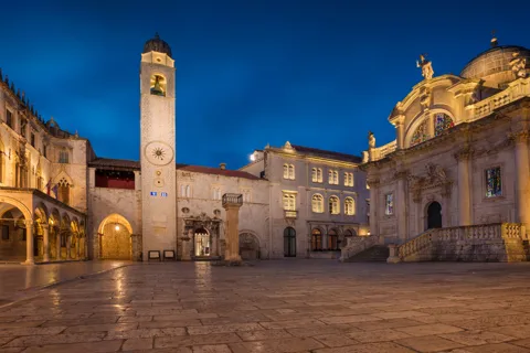 Dubrovnik: excursão noturna guiada pelos destaques da cidade velha