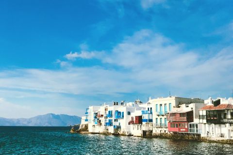 Da Paros: gita di un giorno a Mykonos in catamarano