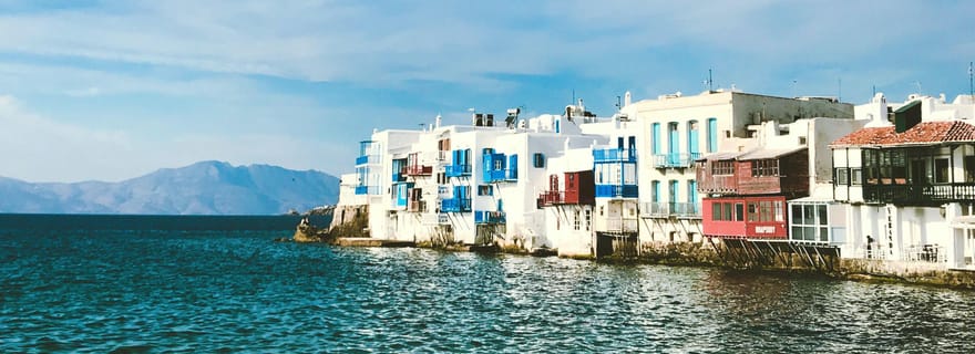 Depuis Paros : excursion d'une journée à Mykonos