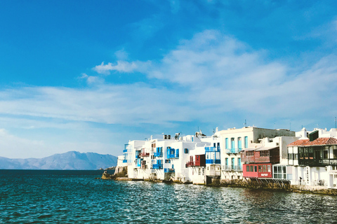 Da Paros: gita di un giorno a Mykonos in catamaranoTour con prelievo