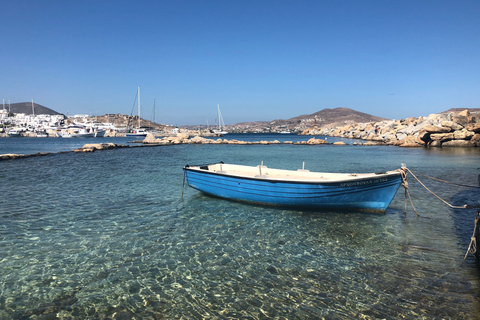 De Paros: viagem de dia inteiro a Mykonos de catamarãTour com serviço de busca