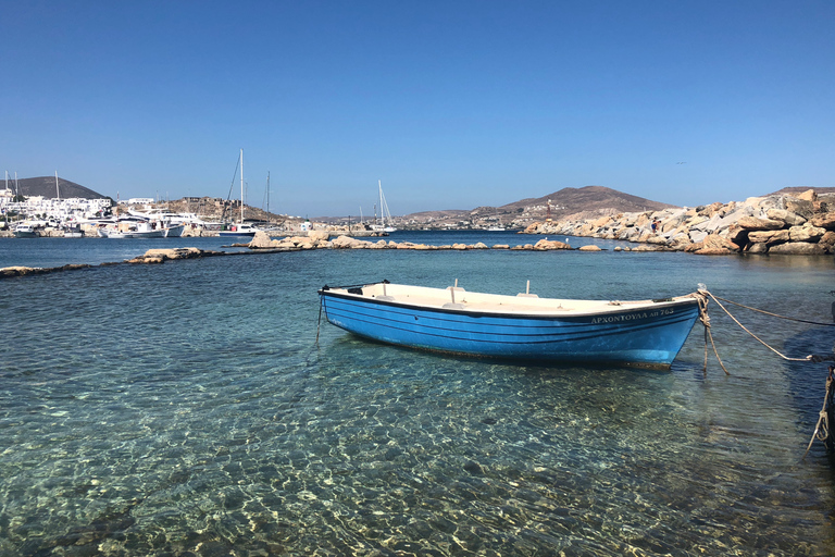 Desde Paros: Excursión de un día en catamarán a MykonosRecorrido desde el punto de encuentro