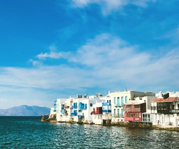 Da Paros: gita di un giorno a Delos e Mykonos in catamarano