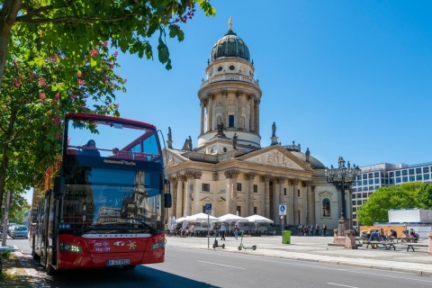 Berlin: Krajoznawczy autobus wskakuj/wyskakuj z opcją rejsuBilet 24-godzinny na wycieczkę autobusową wskakuj/wyskakuj