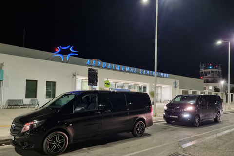 Santorin : Service privé de transfert aéroport et portSantorin : Service privé de transfert aéroport et port de nuit