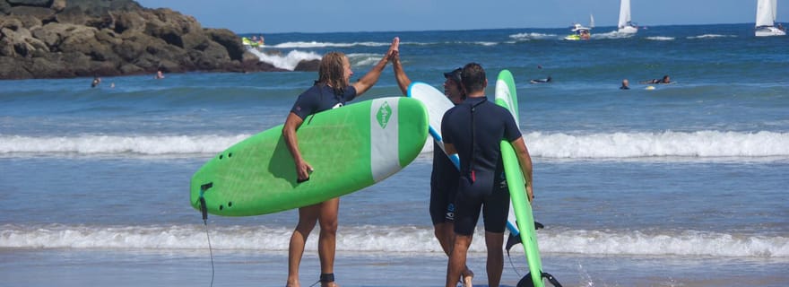 Cours de surf à Bidart/Biarritz - Tout le matériel est compris