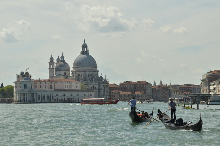 Venetië: Canal Grande per gondel met toelichtingGedeelde gondeltocht met gids