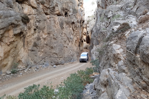 Kreta geweldig avontuur in Zuid-Kretaverbazingwekkende tripitis-kloof Zuid-Kreta