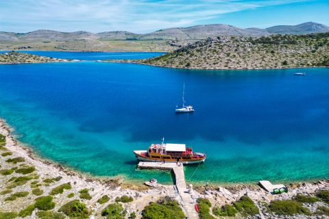 Zadar : croisière à la plage de Lojena, aux îles Kornati et à Telascica