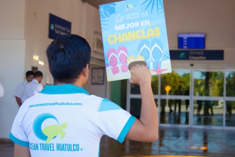 Huatulco Flughafen: Privater oder gemeinsamer Transfer zum HotelHuatulco Flughafen: Privater Hin- und Rücktransfer zum Flughafen