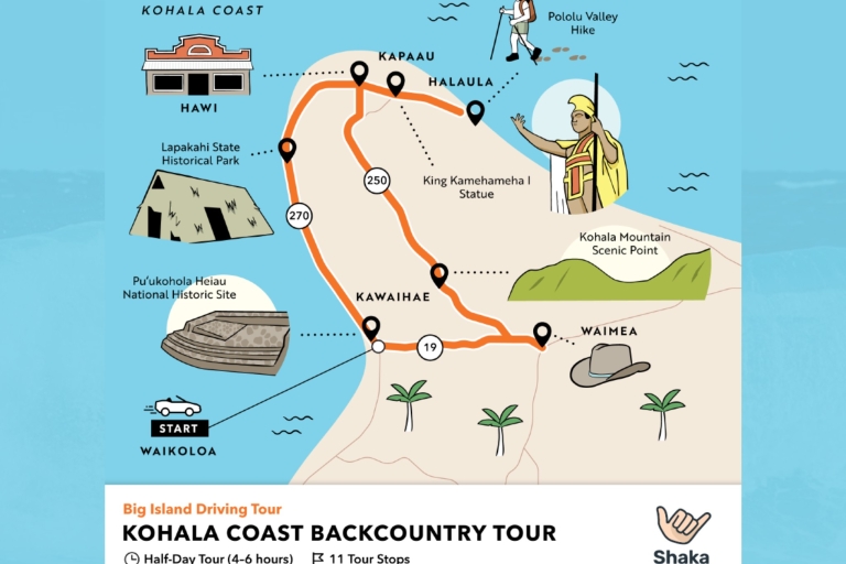 Big Island: road trip touristique en voiture