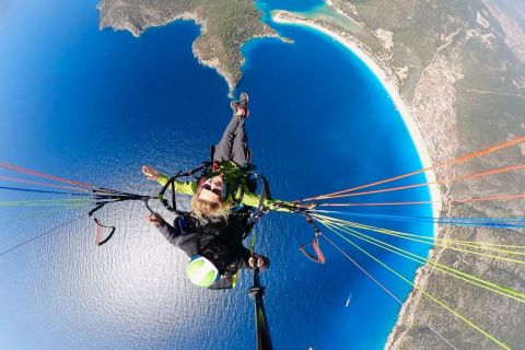 From Fethiye/Oludeniz: Mountain Paragliding Trip with Pickup
