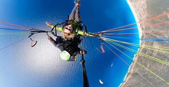 From Fethiye/Oludeniz: Mountain Paragliding Trip with Pickup