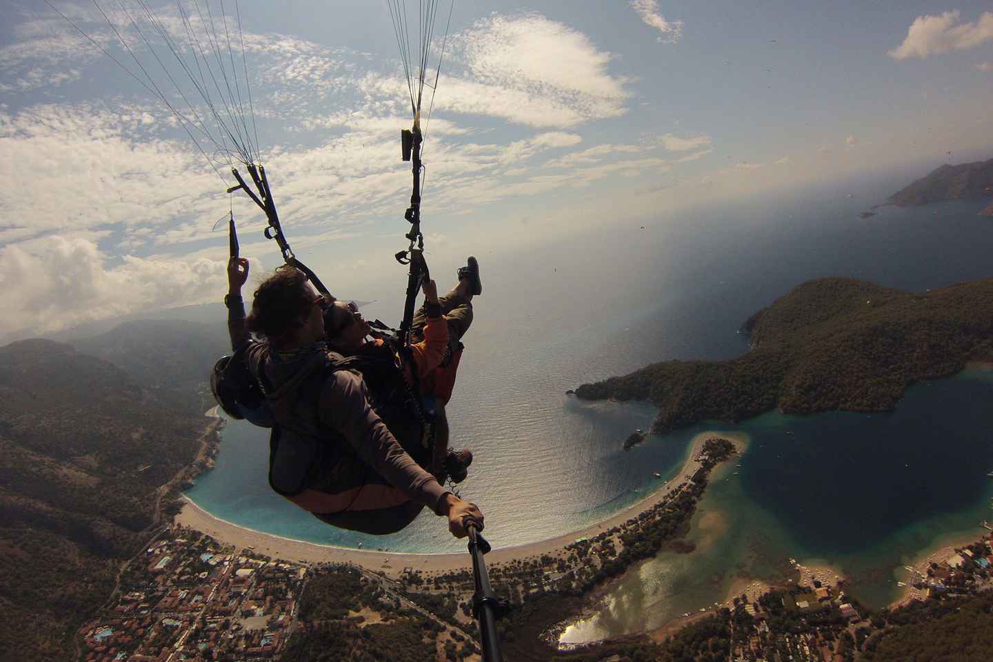 From Fethiye/Oludeniz: Mountain Paragliding Trip with Pickup