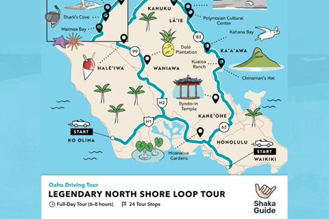 Oahu: viaje por carretera turístico sin conductor