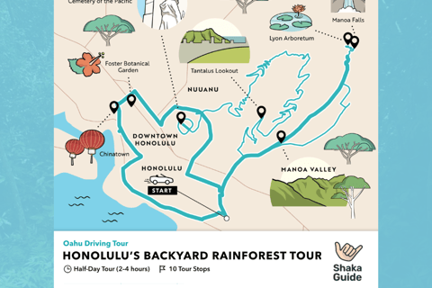 Oahu: viaje por carretera turístico sin conductor