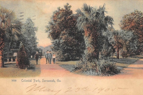 Savannah: wycieczka z przewodnikiem po cmentarzu Colonial Park