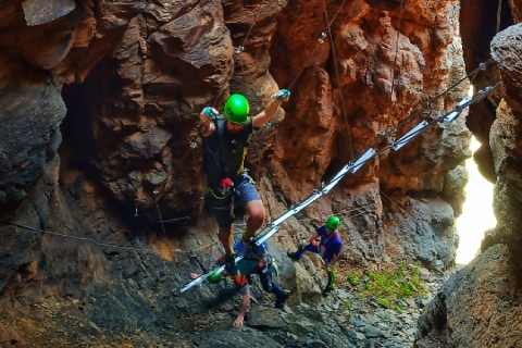 Gran Canaria: via ferrata avontuurlijke reis voor iedereenGran Canaria: via ferrata-avontuur en klimtocht