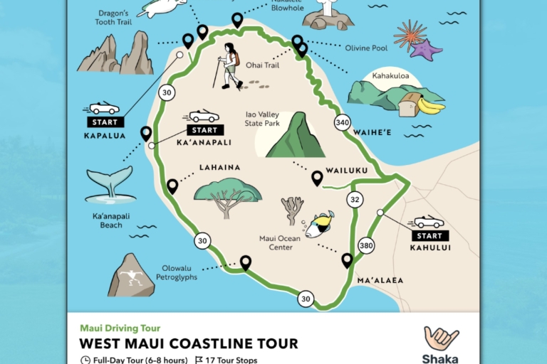 Maui: viaje por carretera turístico sin conductor