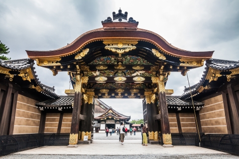 Kioto: Zwiedzanie zamku Nijo i Pałacu Cesarskiego z przewodnikiem