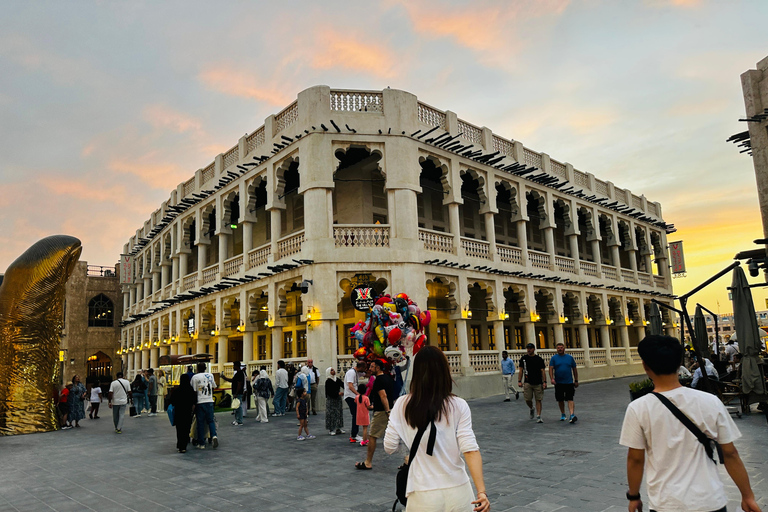 Doha City Sightseen and Dhow Boat Ride Tour Doha City Sightseen and Dhow Boat Ride Tour (Sharing Option)