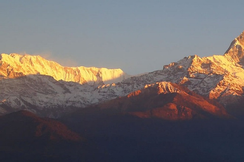 Excursão ao nascer do sol em Sarangkot sobre a Cordilheira do Himalaia AnnapurnaSomente motorista