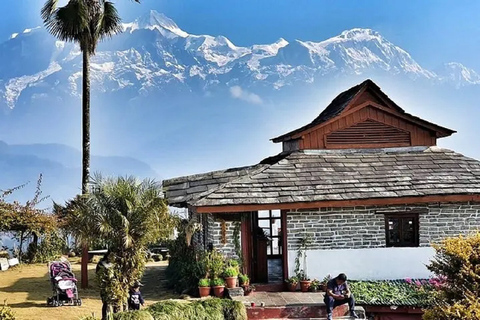 Excursão ao nascer do sol em Sarangkot sobre a Cordilheira do Himalaia AnnapurnaSomente motorista