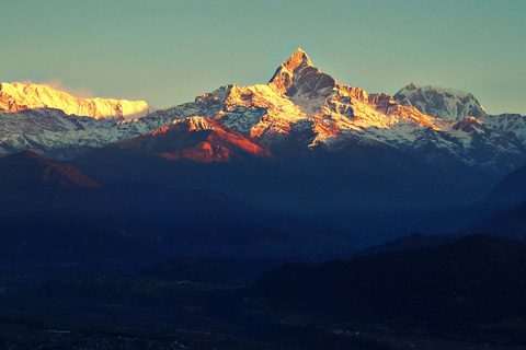 Tour dell&#039;alba a Sarangkot sulla catena dell&#039;Annapurna HimalayaSolo il conducente