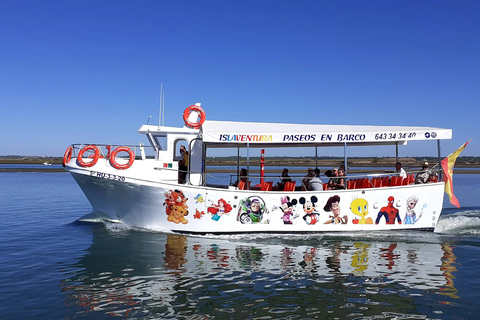 From Huelva: Boat Trip to Isla Cristina Estuary Paseos en barco por la ria de Isla Cristina